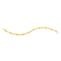 Yellow Gold Polished Jax Necklace