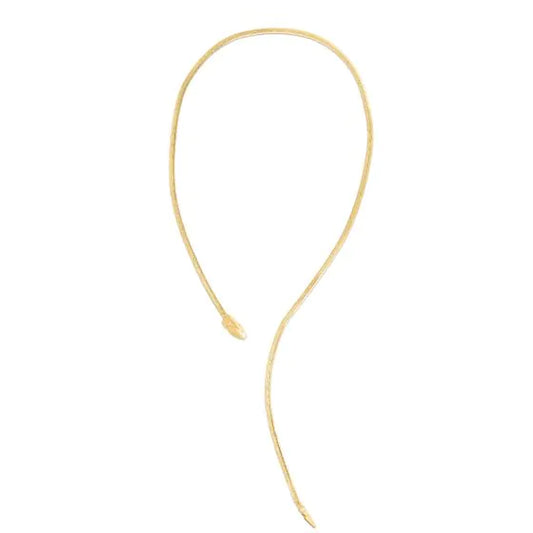Yellow Gold Polished Animal Instinct Necklace