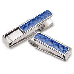 MClip Rodeo Dark Blue Alligator Money Clip RO-PRP-DBAL
