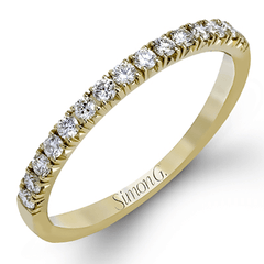 Round-cut Halo Engagement Ring & Matching Wedding Band in 18k Gold with Diamonds MR2132 WHITE 18K SET