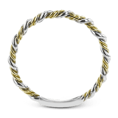 Round-cut Three-stone Engagement Ring & Matching Wedding Band in 18k Gold with Diamonds LR2637 WHITE 18K SET