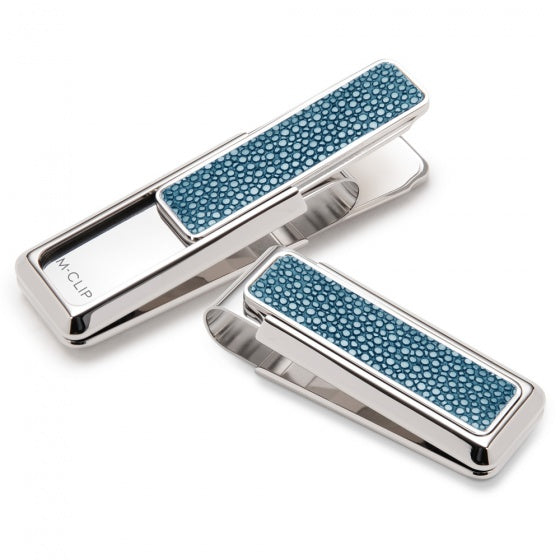 MClip Stingray Bayside Blue Money Clip SR-PRP-BBSR