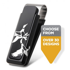 MClip Sportsman Black Aluminum Money Clip SP-BKA