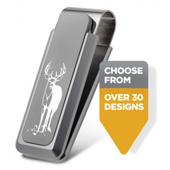 MClip Sportsman Natural Aluminum Money Clip SP-NMA