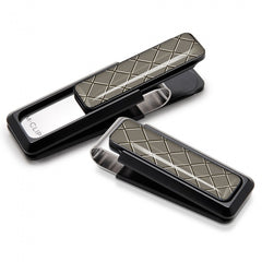 MClip Silver Herringbone Money Clip UV2-BKA-HBBR