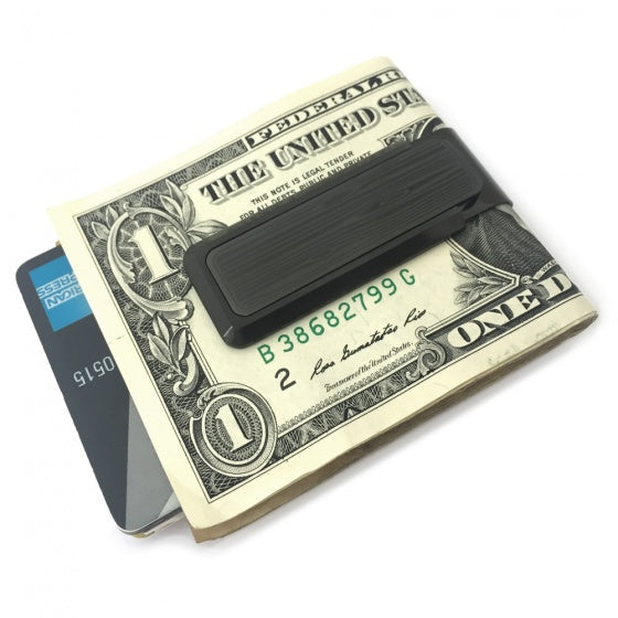 MClip Stainless Blackout Woodgrain BK-BSS-BKWD