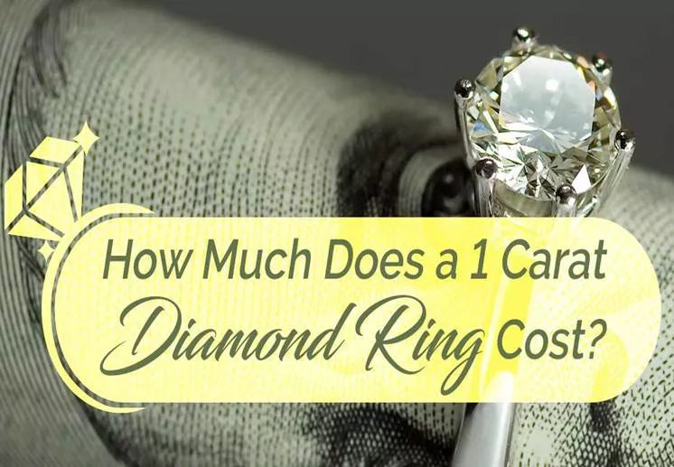 How much do 1 carat diamond rings cost