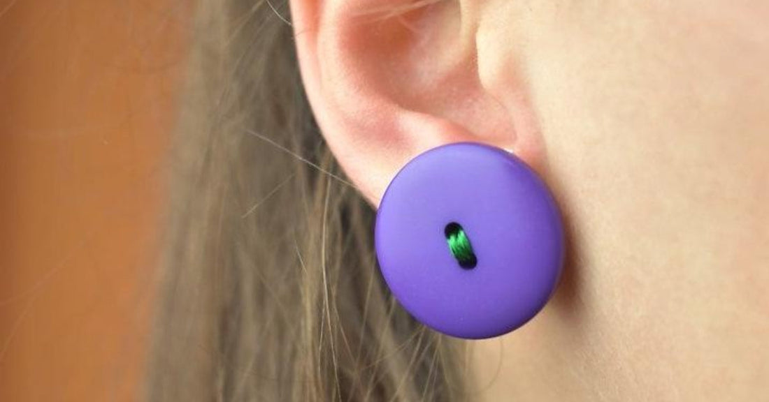 What You Need to Know Before Making Your First Pair of Button Earrings