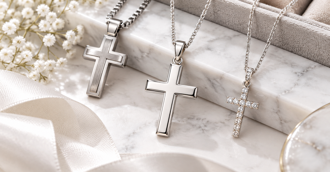 Find the Perfect White Gold Cross Pendant for Your Loved Ones
