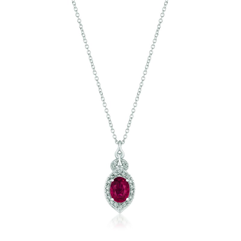 Le Vian 14K Vanilla Gold® Passion Ruby™ 3/4 cts. Pendant TRLD 50
