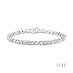 ASHI Diamond Tennis Bracelet 73379PPFGWG