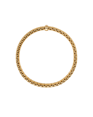 Panorama 18ct Yellow Gold 0.01ct Diamond Flexible Bracelet 01M04BX_BB