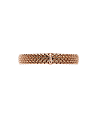 Panorama 18ct Yellow Gold 0.01ct Diamond Flexible Bracelet 01M04BX_BB