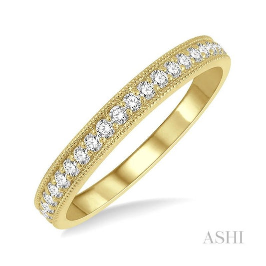 ASHI Diamond Wedding Band 33336PPFGYG