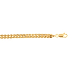 Yellow Gold Diamond Cut/ Textured Ladies Fancy Bracelets & Bangles Bracelet