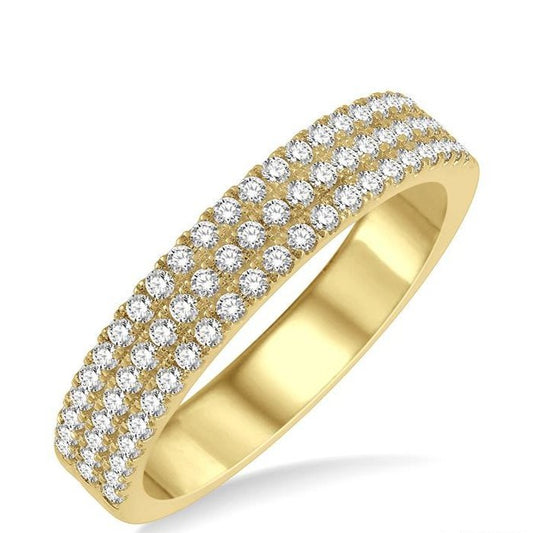 Parkplace Jewelers Three Row Diamond Wedding Band 318E3PPFGYG