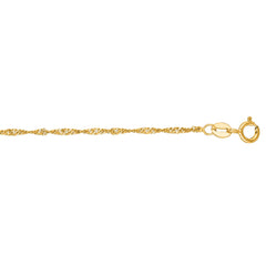 Parkplace Jewelers 10k-gold-1-5mm-singapore-chain-025sing