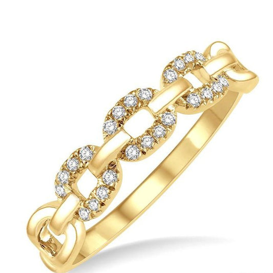 Parkplace Jewelers Paper Clip Diamond Fashion Ring 374C8PPTSYG