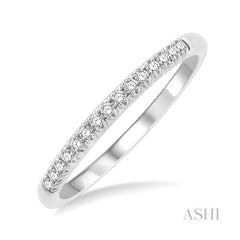 ASHI Diamond Wedding Band 33328PPFGWG