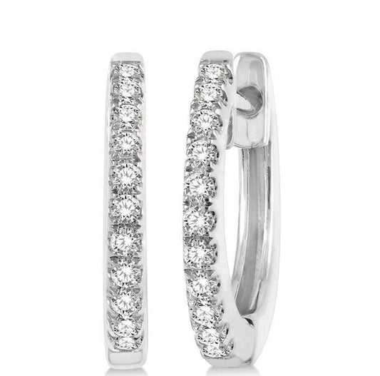 Parkplace Jewelers Petite Diamond Huggie Fashion Earrings 622C8PPFGERWG