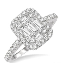 Parkplace Jewelers Halo Fusion Diamond Engagement Ring 295F1PPFVWG