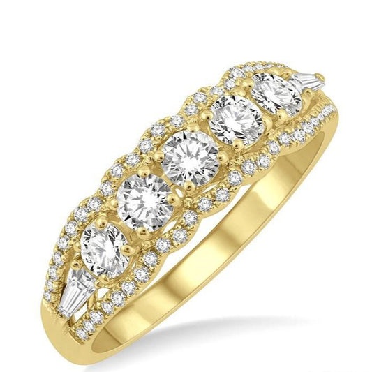 Parkplace Jewelers Round Shape 5 Stone Diamond Fashion Ring 373B2PPFGYG