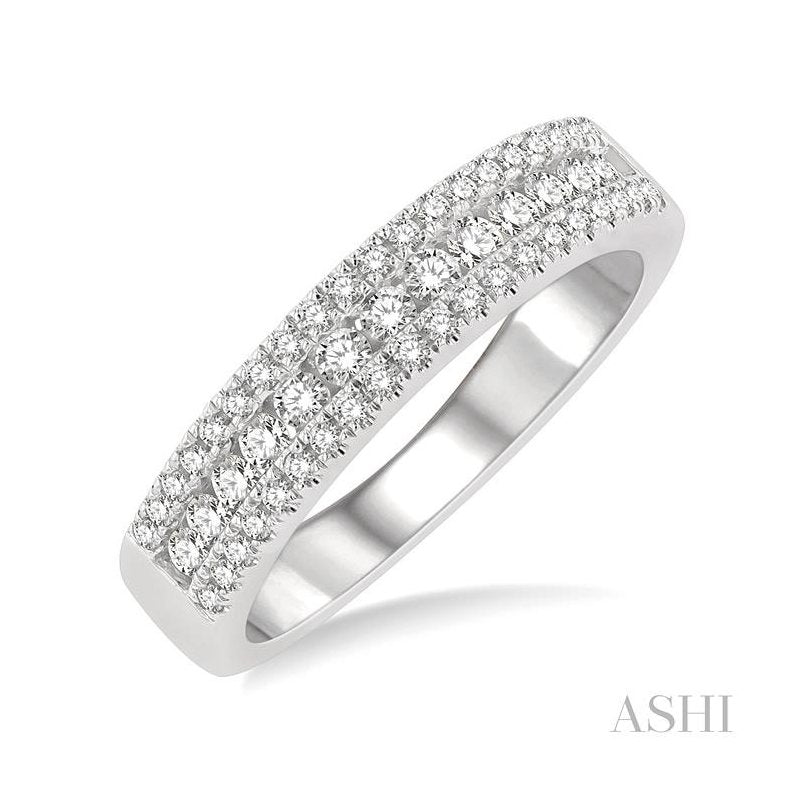 ASHI Diamond Wedding Band 326E3PPFGWG
