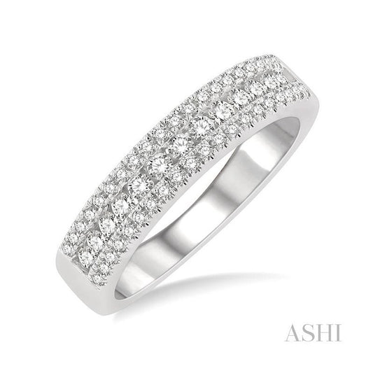 ASHI Diamond Wedding Band 326E3PPFGWG