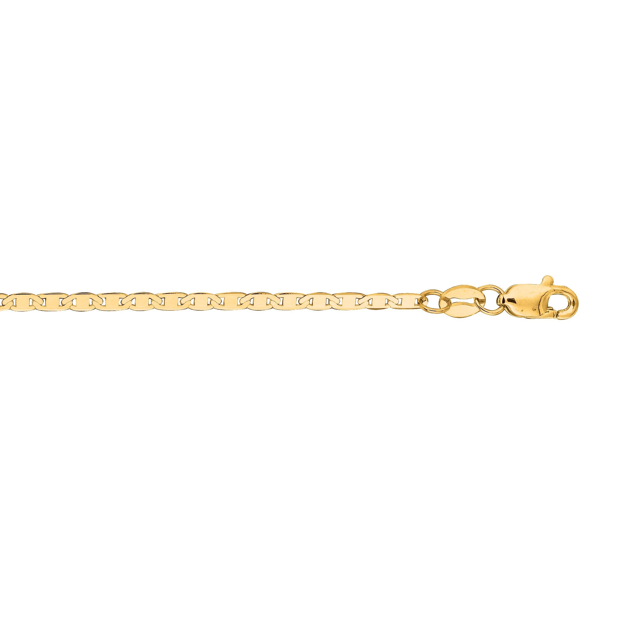 Parkplace Jewelers 10k-gold-1-7mm-mariner-chain-050m