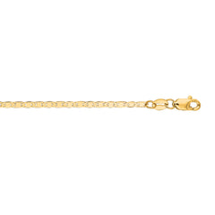Parkplace Jewelers 10k-gold-1-7mm-mariner-chain-050m
