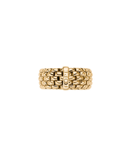 Fope Flex'it Essentials 18K Gold Wide Ring 05E04AX_XX