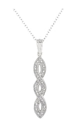 Parkplace Jewelers Silver Diamond Fashion Pendant 86759PPSSSLPD