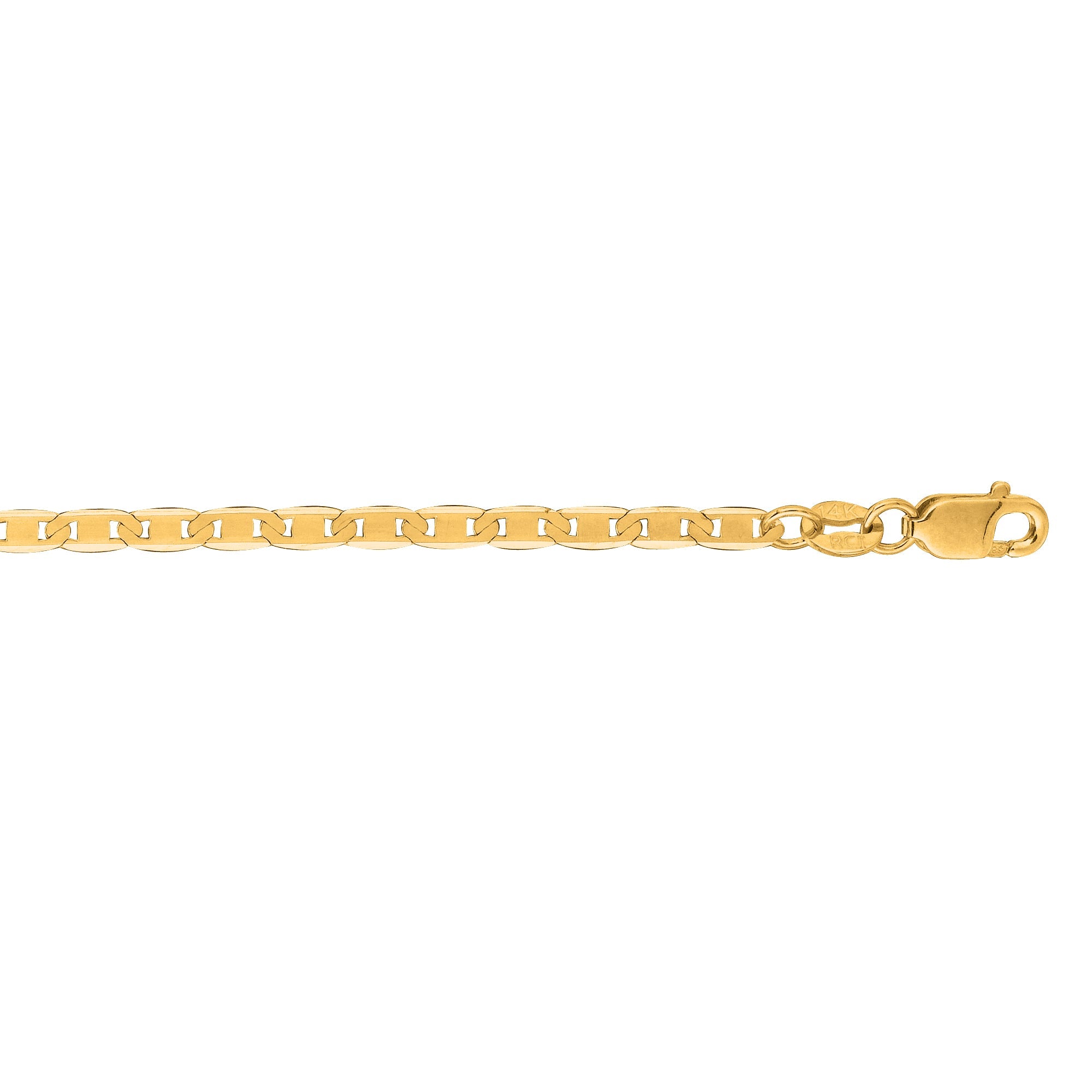 Parkplace Jewelers 10k-gold-2-3mm-mariner-chain-065m
