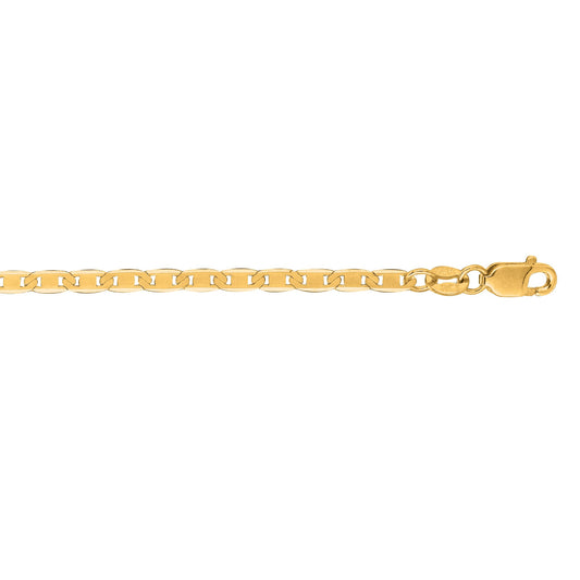 Parkplace Jewelers 10k-gold-2-3mm-mariner-chain-065m
