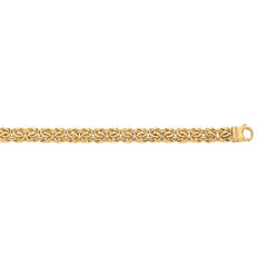 Royal Chain 10K 7.25in Yellow Gold Polished Bracelet with Lobster Clasp 2201SLB