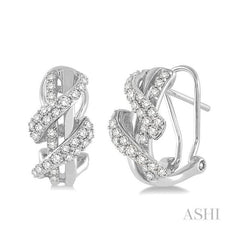 ASHI Diamond Fashion Earrings 98433PPFNERWG