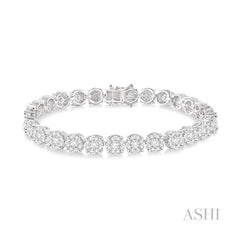 ASHI Lovebright Essential Diamond Tennis Bracelet 73227PPFGWG