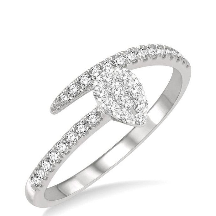 Parkplace Jewelers Pear Shape Lovebright Diamond Fashion Ring 374B6PPFGWG