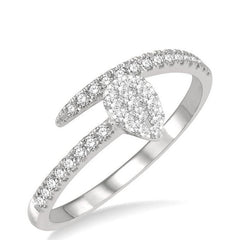 Parkplace Jewelers Pear Shape Lovebright Diamond Fashion Ring 374B6PPFGWG