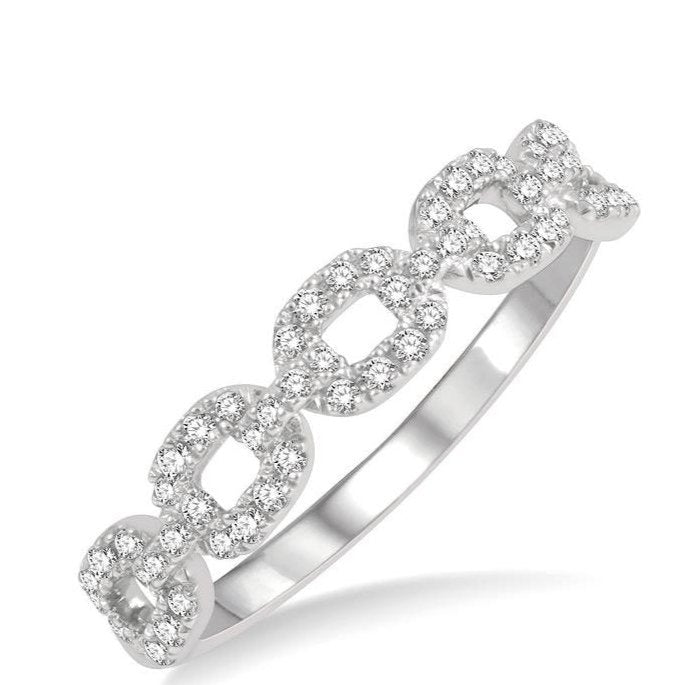 Parkplace Jewelers Stackable Paper Clip Diamond Fashion Ring 326A6PPFHWG