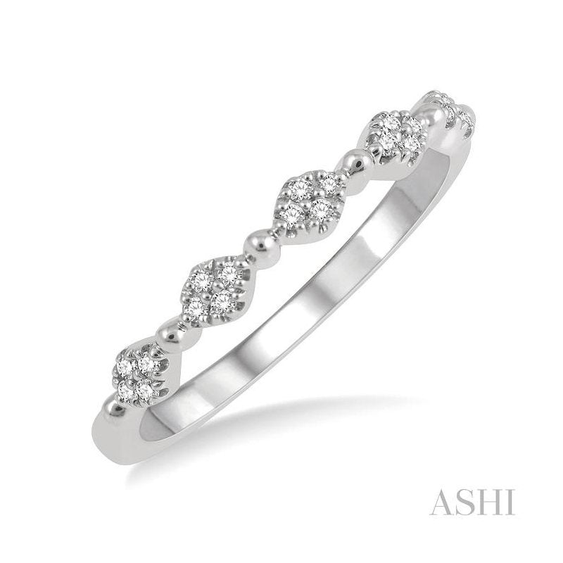 ASHI Stackable Diamond Fashion Band 308A8PPFHWG
