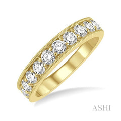 ASHI Diamond Wedding Band 33331PPFGYG