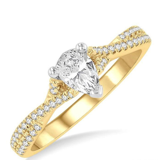 Parkplace Jewelers Pear Shape Diamond Engagement Ring 263M3PPFGYW-LE-PR