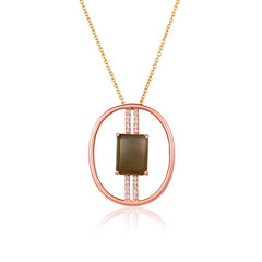Le Vian 14K Strawberry Gold® Moonstone 2 cts. Necklace TRKT 40