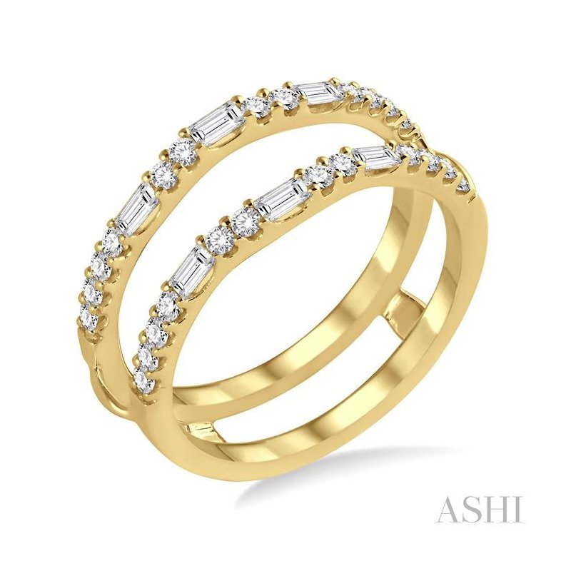 ASHI Baguette Diamond Insert Ring 29453PPFHYG