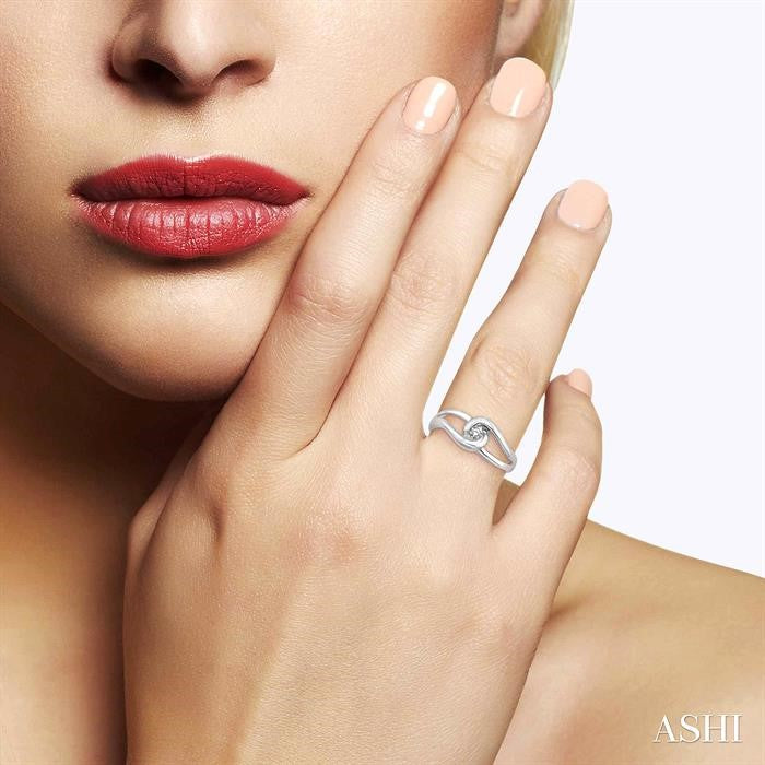 ASHI Knot Diamond Fashion Ring 10839PPFXWG