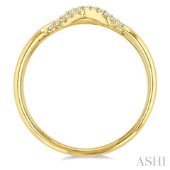 ASHI Infinity Cross Petite Diamond Fashion Ring 11148PPTSYG