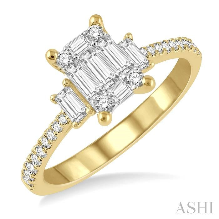 ASHI Fusion Diamond Ring 111E3PPFGYW