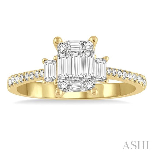 ASHI Fusion Diamond Ring 111E3PPFGYW