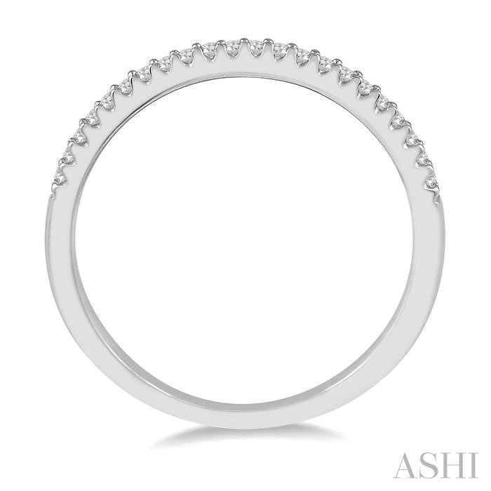 ASHI Diamond Wedding Band 112A8PPFVWG-WB